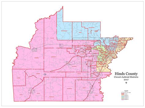 Hinds Circuit Court Subdistricts | CMPDD