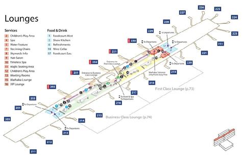 Emirates Terminal 3 Lounges Airport Guide, Airport Hacks, Airport Map ...