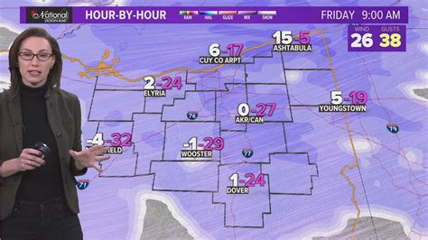 Snow and cold in Northeast Ohio: Winter storm warnings now in effect ...