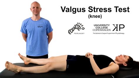 Knee - Valgus Stress Test - YouTube