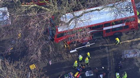 London Bus Crash Leaves 32 Passengers Injured | UK News | Sky News