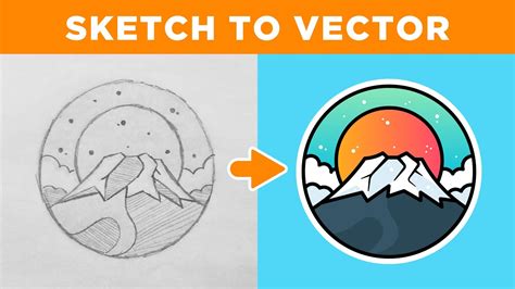 Adobe Illustrator Tutorial: Create a Vector Logo from a Sketch HD ...
