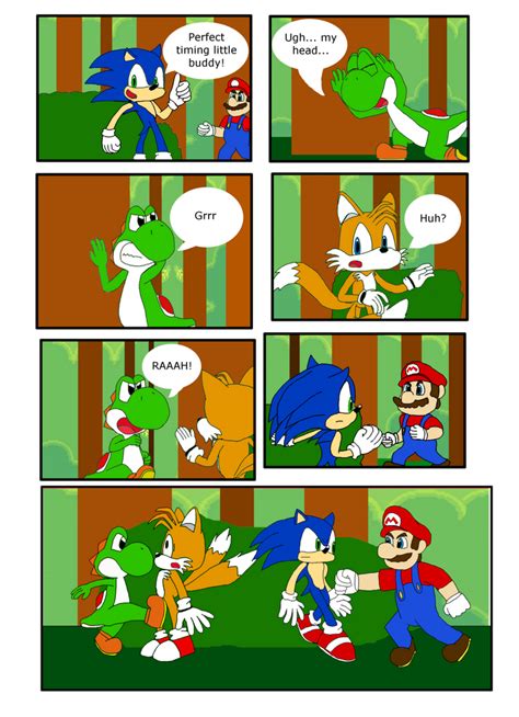 Mario vs. Sonic Part 7 by Yoshij1had on DeviantArt