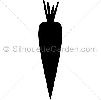 Carrot Silhouette