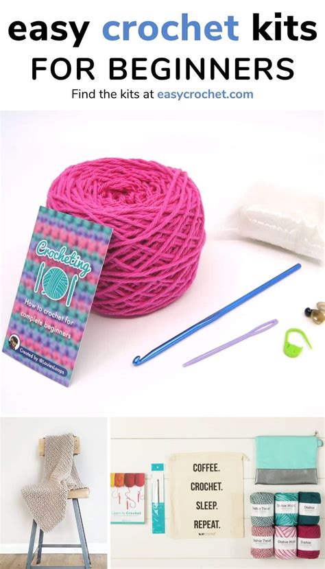 Best Crochet Kits for Beginner Crocheters - Easy Crochet Patterns