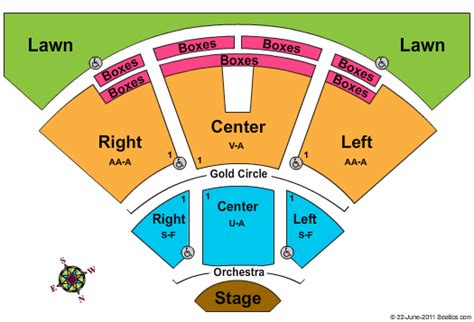 Tcu Amphitheater At White River State Park Seating Chart / White River Amphitheater parking ...