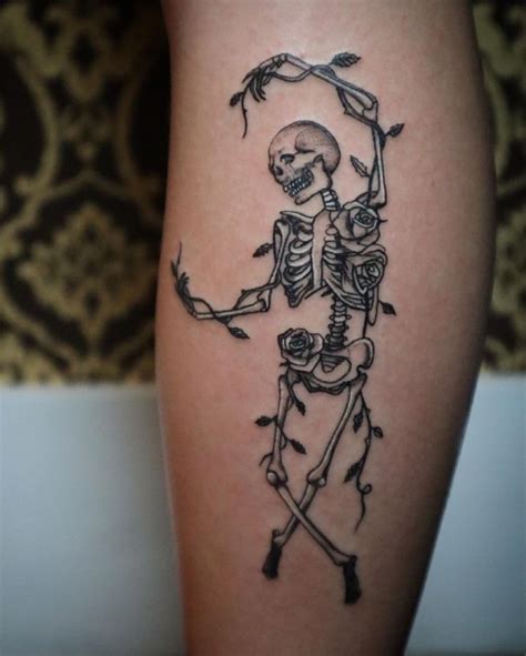 skeleton tattoo 🤍 | Skeleton tattoos, Simplistic tattoos, Tattoos