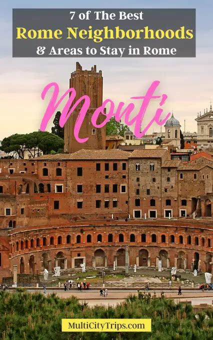 7 Best Rome Neighborhoods & Areas You Will Love to Stay | MultiCityTrips