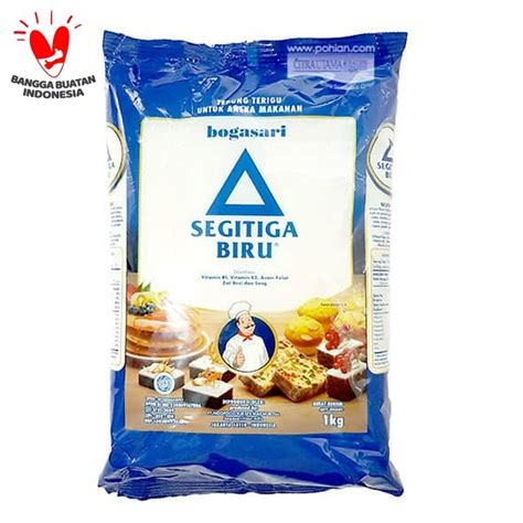 Jual Segitiga Biru Tepung Terigu Premium 1KG - Kota Tangerang Selatan ...