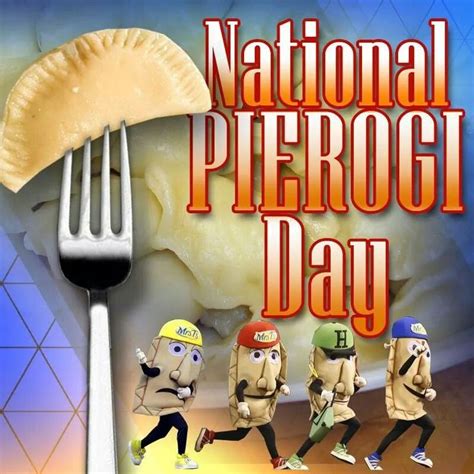 national pierogi day | Pierogies, National, Tableware