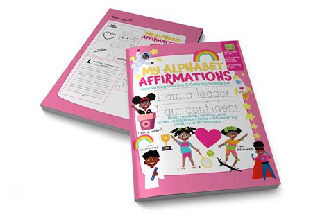 Beautiful Books Celebrating Black Children | My Alphabet Affirmations Coloring and Handwriting ...
