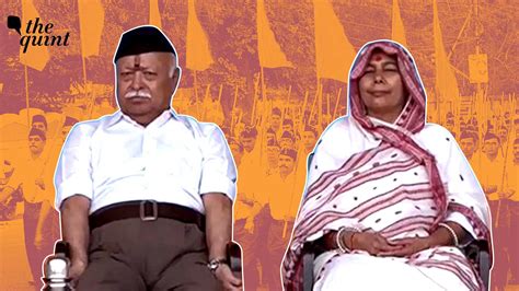 Mohan Bhagwat Speech: Will Women in RSS Help Scale Outfit’s Future ...