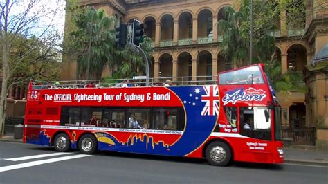 Sydney Explorer Sightseeing by Bus HD - YouTube