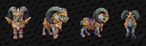 Will The Alliance Earthen Dwarf Paladins be able to ride both The Dawn Forge and Dark Forge Ram ...