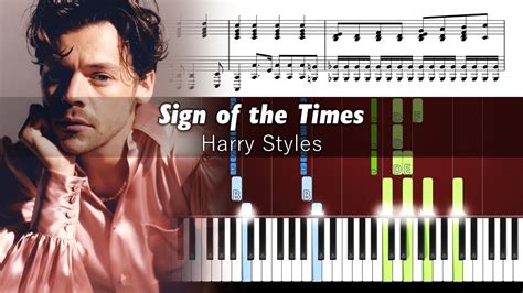 Harry Styles - Sign of the Times - Accurate Piano Tutorial with Sheet Music Chords - Chordify