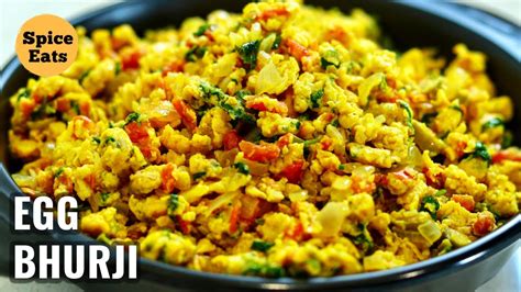 EGG BHURJI | MASALA EGG BHURJI | ANDA BHURJI | MASALA SCRAMBLED EGGS