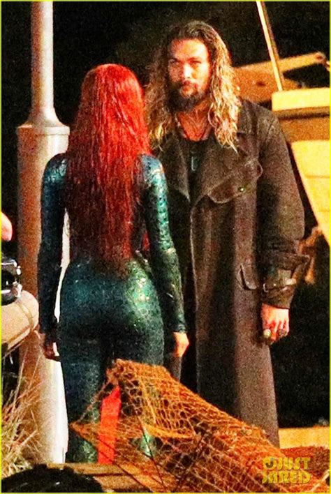 Jason Momoa & Amber Heard - First 'Aquaman' Set Photos!: Photo 3906598 ...