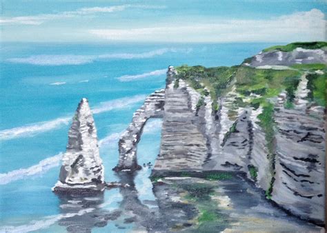 Peinture etretat