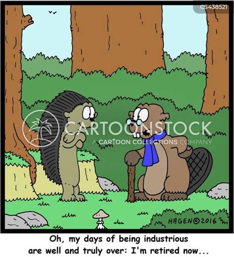 Busy Beaver Cartoons and Comics - funny pictures from CartoonStock