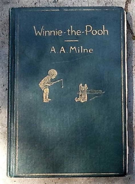 1926 1st Edition Winnie The Pooh Book By A.A. Milne