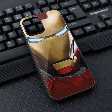 Iron Man Phone Cases For iPhone 12 11 Pro Max Mini Men Luxury | Etsy