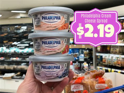 Philadelphia Coupon | Cream Cheese Spread ONLY $2.19 with Kroger Mega Event! | Kroger Krazy