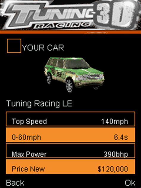 Tuning 3D Racing - java game for mobile. Tuning 3D Racing free download.