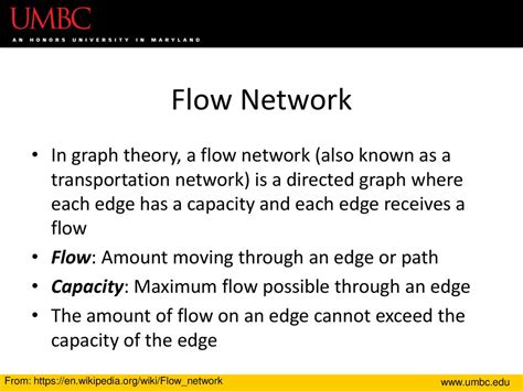 CMSC 341 Lecture 24 Max Flow Prof. Neary - ppt download