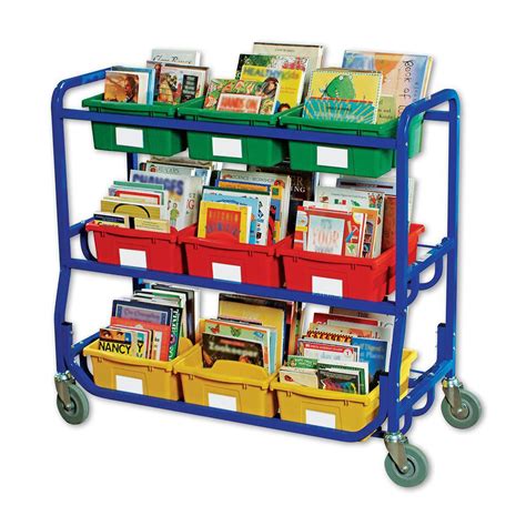 Library on Wheels Cart | Classroom Essentials Scholastic Canada