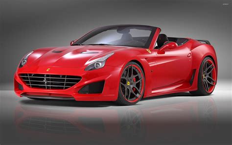 2015 Novitec Rosso Ferrari California front side view wallpaper - Car ...