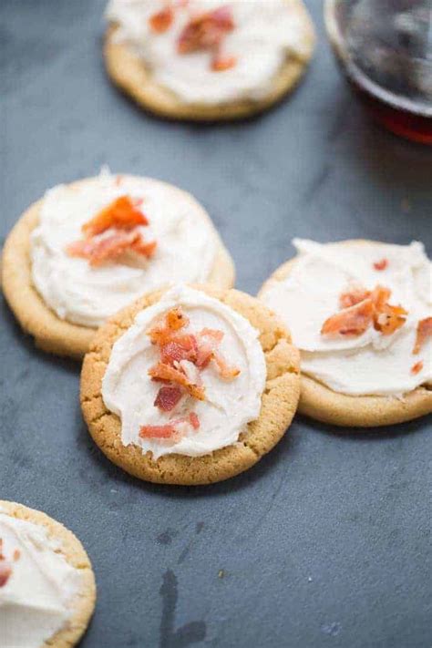 Maple Bacon Sugar Cookies Recipe - Lemons for Lulu