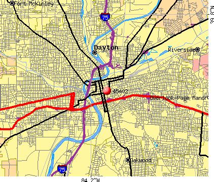 Montgomery County Ohio Zip Code Map | Time Zones Map