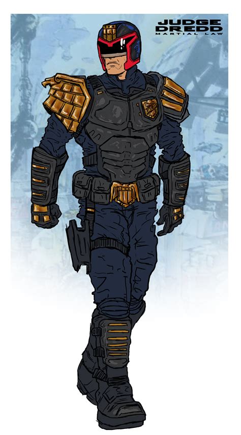 Judge Dredd Redesign by NiteOwl94 on DeviantArt