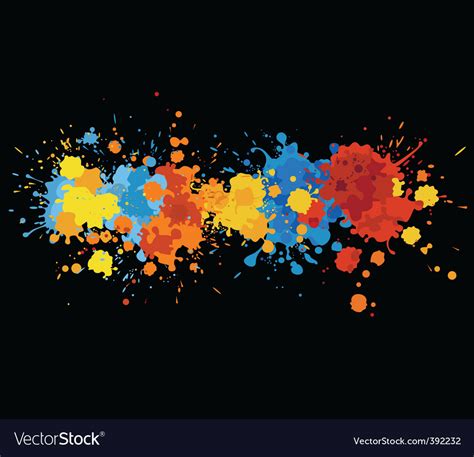 Paint stains Royalty Free Vector Image - VectorStock