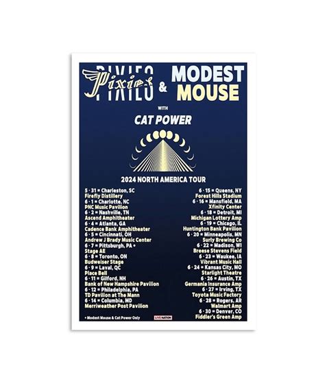 Modest Mouse 2024 Tour Merch - rubia nickie