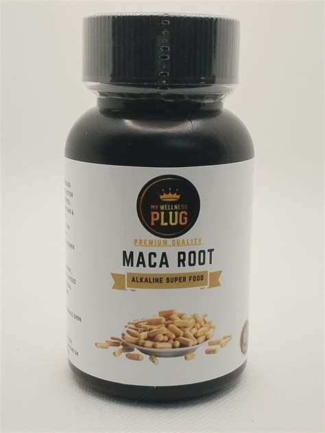 Maca Root Capsules (60) – MyWellnessPlug