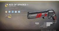 Ace of Spades - Destinypedia, the Destiny wiki