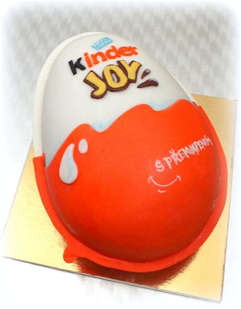 Kinder Joy - Decorated Cake by Lucie Milbachová - CakesDecor