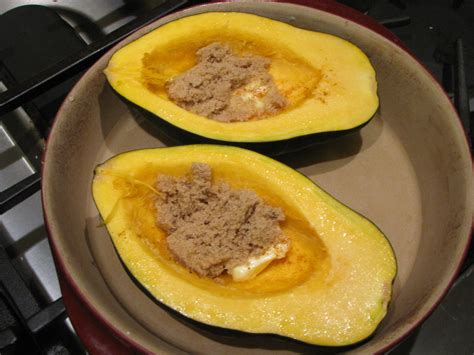 Easy Baked Acorn Squash - Kimversations