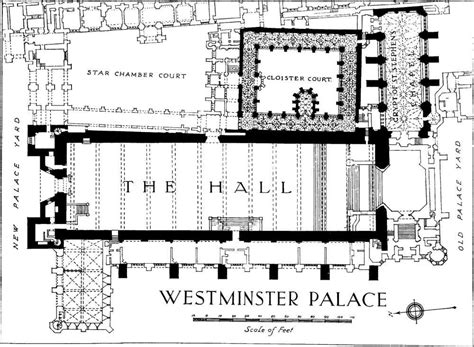 Westminster Palace Ground Plan