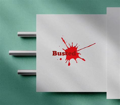 BUSTED LOGO :: Behance