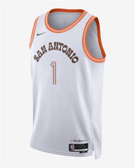 Victor Wembanyama San Antonio Spurs City Edition 2023/24 Men's Nike Dri-FIT NBA Swingman Jersey ...