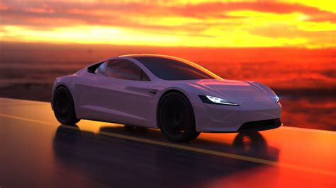 Tesla Roadster 4K Wallpapers - Top Free Tesla Roadster 4K Backgrounds ...