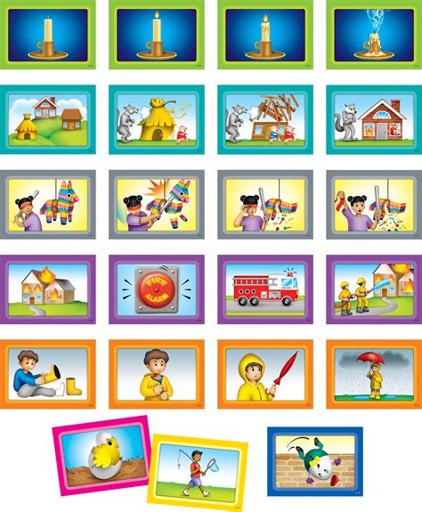 4-Scene Sequencing Pocket Chart Cards - TCR20848 | Teacher Created ...