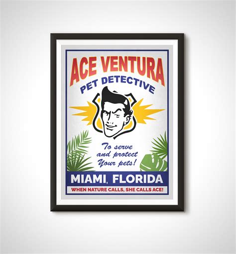 Ace Ventura Pet Detective Poster