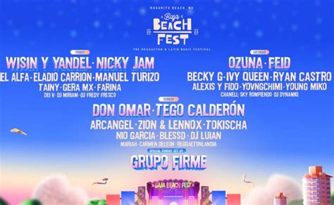 Baja Beach Fest 2023: cartelera (lineup), precios y dónde es