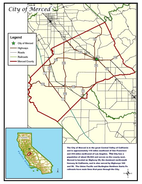 Maps and Directions | City of Merced, CA