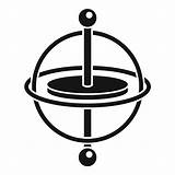 Gyro Momentum icon Simple Vector Accelerometer gyroscope 14648400  sketch template