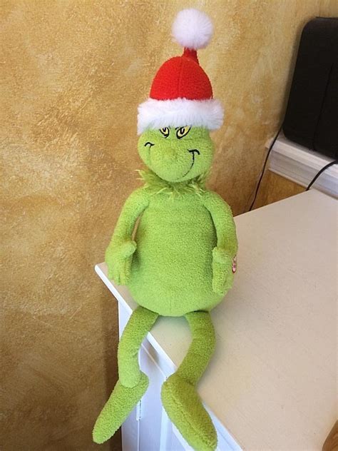 Dr. Seuss The Grinch Musical Plush 16" Unique Grinch Plush Sales Prototype | #1974674800