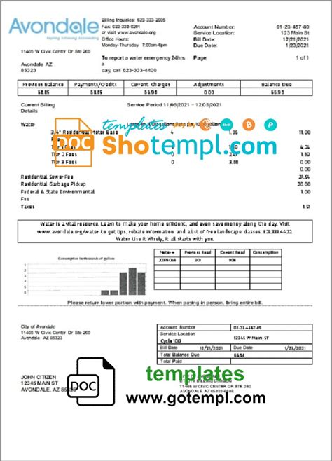 Myanmar Yoma bank statement template in Word and PDF format